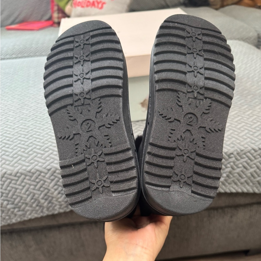 SO Sophia black winter boots. Size 2 youth - Picture 8 of 10